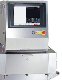 X-ray inspection system for processed meat products
