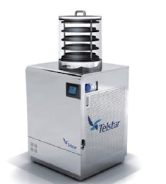 Compact laboratory freeze dryer