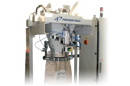 Manual bagger with gross weigher