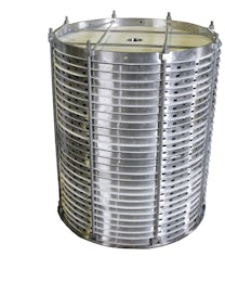 Horizontal plate scavenger filters