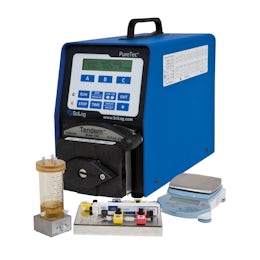 Lab scale tangential flow filtration system