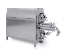 Aseptic aerator for food products