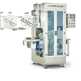 Shrink sleeve applicator - 400 per minute