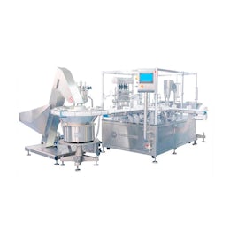 Sterile filling line for ophthalmics