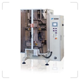 Packaging machine for sealed plastic bags from 250 g to 10 kg
