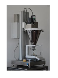 Semi-automatic powder dosing machine