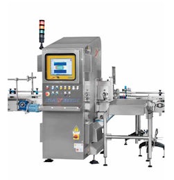 X-ray inspection machine for jars