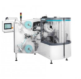 High-speed double twist wrapping machine for hard candy