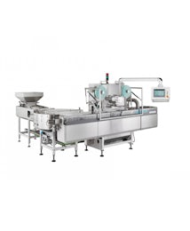 High-speed flow pack wrapping machine for hard candy and jellies