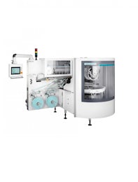 Medium-speed flexible double twist wrapping machine for jelly