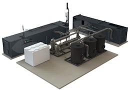 Large-scale biomethane production system