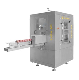 High speed can seamer for canned pet food