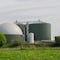 Biogas heating system