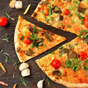 Frozen pizza