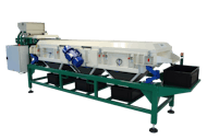calibration machine for sizing different types of crop seeds