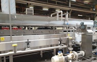 processing and production line machine for making potato chips