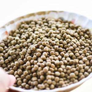 Slow sinking pellets